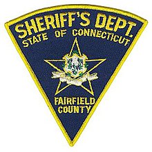 Fairfield County, CT Sheriff's Department patch Fairfield county ct sheriff badge.jpg