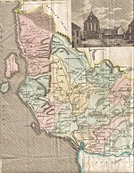 Robertson 's early 19th century map of Ayrshire showing 'The Hill' just outside Dunlop village. Robertsonscunn2.jpg