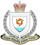 The crest of the Royal Anguilla Police Force