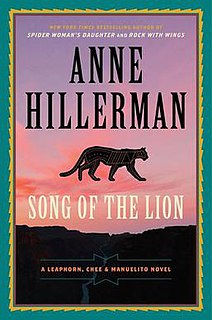 <i>Song of the Lion</i> 2017 mystery novel by Anne Hillerman