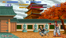 original street fighter gameplay