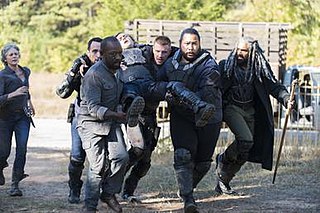 <span class="mw-page-title-main">Bury Me Here</span> 13th episode of the 7th season of The Walking Dead