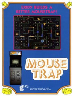 <i>Mouse Trap</i> (video game) 1981 video game