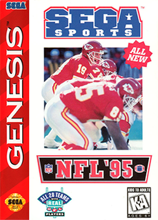 <i>NFL 95</i> 1994 video game