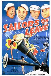 <i>Sailors on Leave</i> 1941 film by Albert S. Rogell