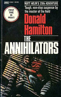 <i>The Annihilators</i> book by Donald Hamilton