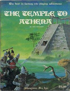 The Temple to Athena Tabletop role-playing game adventure