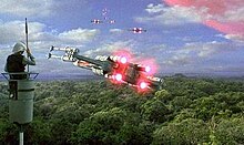 A Rebel sentry watches over the Rebel Base. Yavin-4-2.jpg