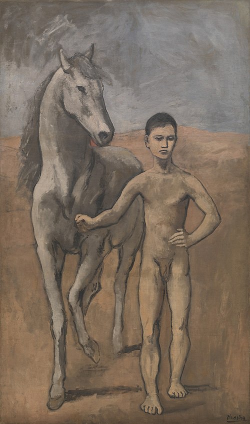 Pablo Picasso, Boy Leading a Horse 1905–06, Museum of Modern Art