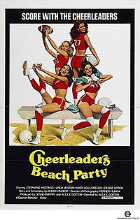 Cheerleaders Beach Party