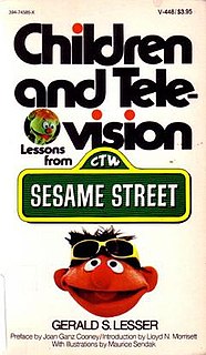 <i>Children and Television: Lessons from Sesame Street</i> 1974 book by Gerald S. Lesser