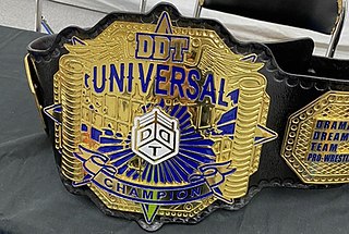<span class="mw-page-title-main">DDT Universal Championship</span> Professional wrestling championship
