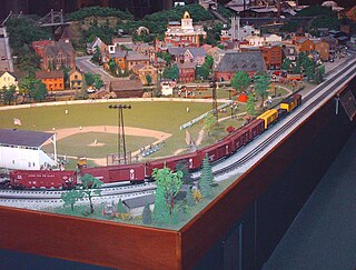Miniature Railroad & Village Diorama of western Pennsylvania in Pittsburgh