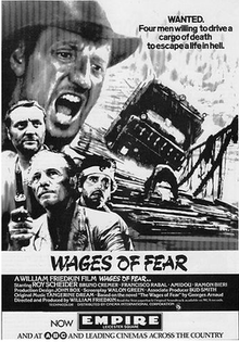 UK newspaper advert for Sorcerer retitled 'Wages of Fear' in 1978 Wages of Fear (1978).png