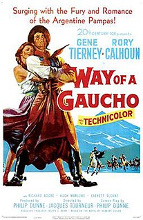 <i>Way of a Gaucho</i> 1952 film by Jacques Tourneur