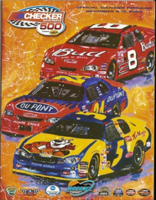 2006 Checker Auto Parts 500 program cover