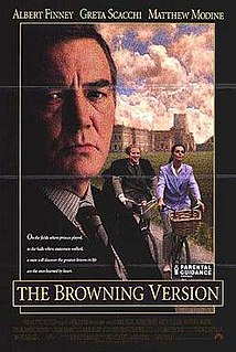 <i>The Browning Version</i> (1994 film) 1994 Mike Figgis film