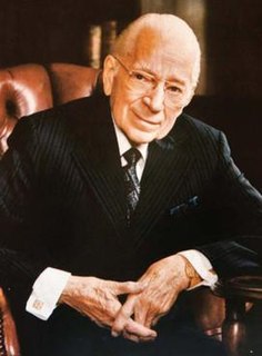 Herbert W. Armstrong American evangelist