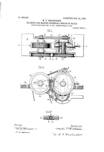 File:Martin F. Christensen's Marble Machine Patent.png