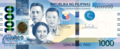 Philippine Peso PHP₱1000 Bank Note.png