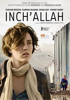 <i>InchAllah</i> (2012 film) 2012 Canadian film