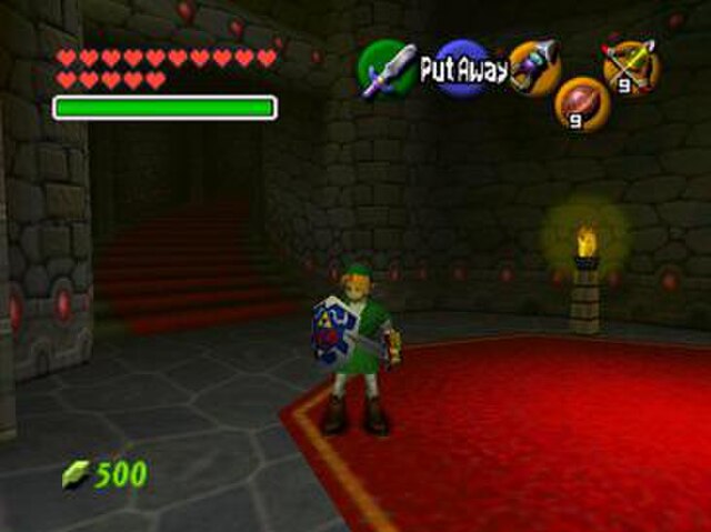 Ocarina of Time, released in 1998 for the Nintendo 64, was the first 3D game in the series.