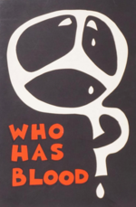 A book cover in black, white and orange with an abstract illustration featuring a question mark