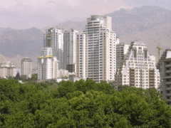 Elahie, un distrito residencial y comercial de clase alta en el norte de Teherán.