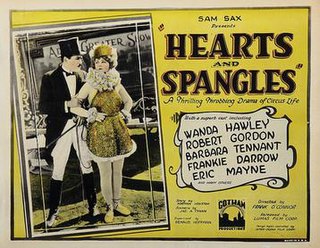 <i>Hearts and Spangles</i> film directed by Frank OConnor