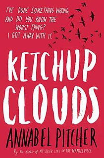 <i>Ketchup Clouds</i> 2012 teen novel by Annabel Pitcher