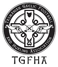 Logo tasmánské gaelské asociace fotbalu a mrštení.jpg