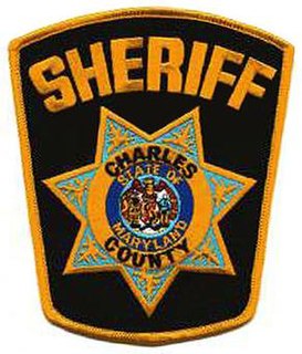 Charles County Sheriffs Office (Maryland) Law enforcement agency in Charles County, Maryland, US