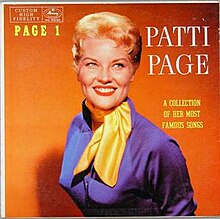 Page One – Sings a Collection of Her Most Famous Songs cover.jpg