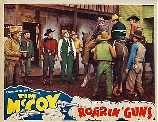 <i>Roarin Guns</i> 1936 film by Sam Newfield