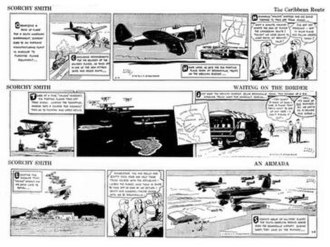 Sample Noel Sickles strips. Scorchy 1935 2-04 2-06.jpg