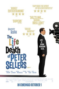 Peter Sellersin elämä ja kuolema pääosassa Geoffrey Rush.jpg