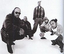 Слева направо: Big Syke, Moprime, Tupac, Macadoshis, The Rated R.