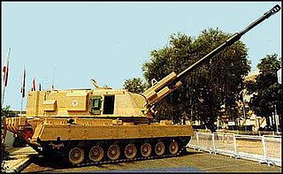 <span class="mw-page-title-main">Bhim self-propelled howitzer</span> Self-propelled artillery