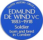 Edward de Wind Blue Plaque