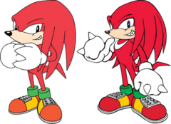 Knuckles the Echidna Fictional character from the Sonic franchise