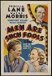 <i>Men Are Such Fools</i> 1938 film by Busby Berkeley
