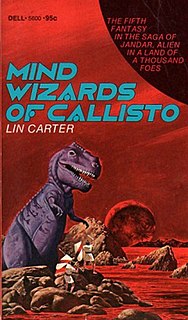 <i>Mind Wizards of Callisto</i> 1975 novel by Lin Carter