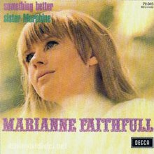 marianne faithfull sister morphine