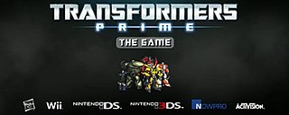 <i>Transformers: Prime – The Game</i> 2012 video game