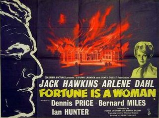 <i>Fortune Is a Woman</i> 1957 film by Sidney Gilliat