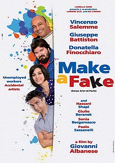 <i>Make a Fake</i> 2011 Italian film