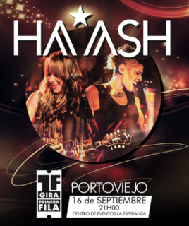 1F Hecho Realidad Tour 2015–17 concert tour by Ha*Ash