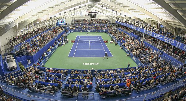 Center Court at the 2016 Memphis Open