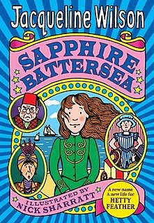 <i>Sapphire Battersea</i> 2011 novel by Jacqueline Wilson