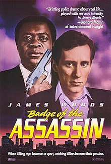 Badge of the Assassin 1985 Film Poster.jpg